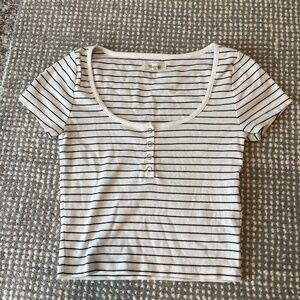 Madewell striped top